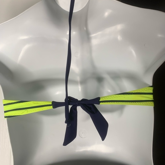 Bikini Suit Only Top - New - Neon wire Push up size Large - Picture 6 of 7